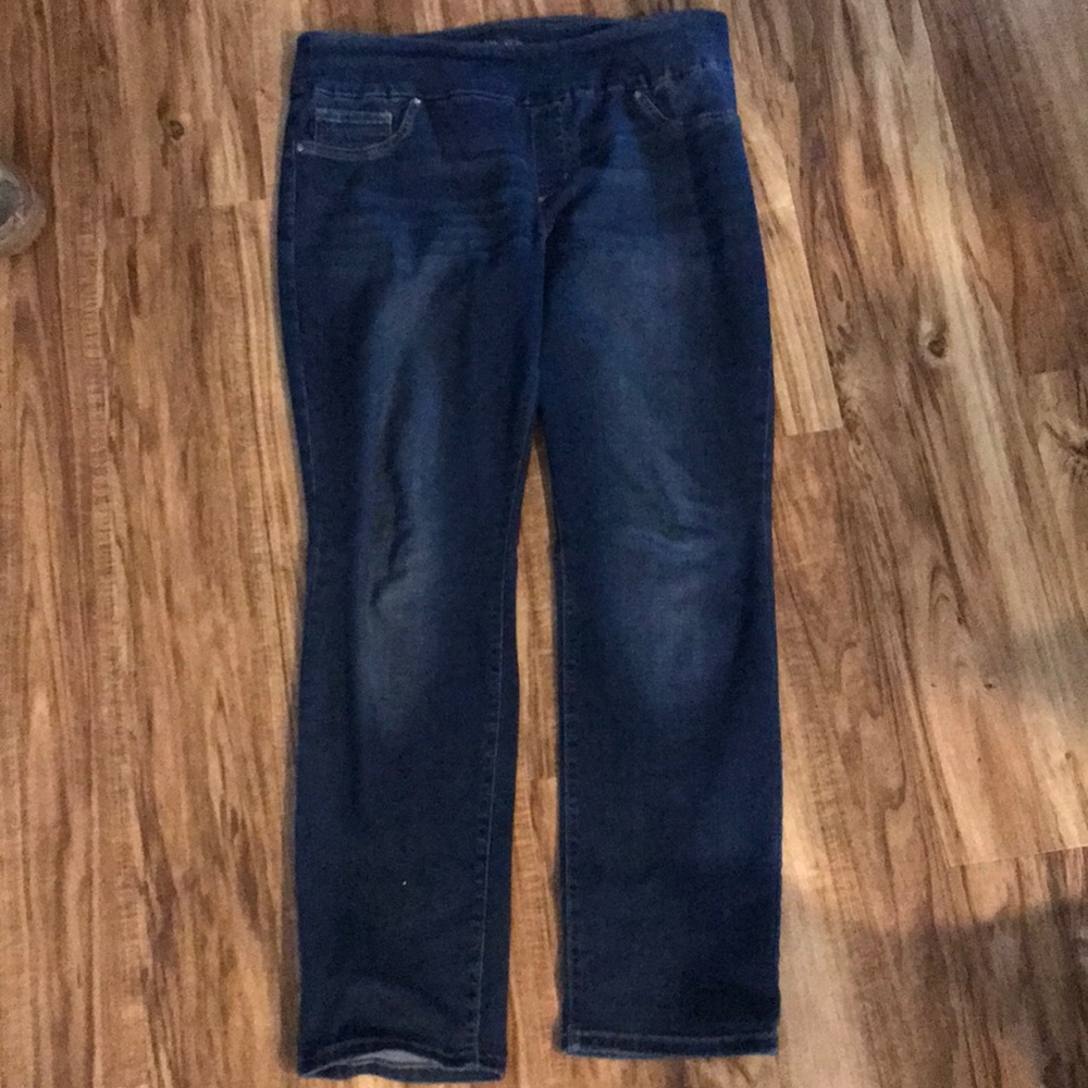 Lee 16 medium slim fit mid rise pull on jeans